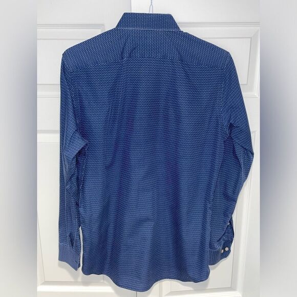 Banana Republic Men’s Non-Iron Tailored Slim Fit Dress Shirt Size M 15-15 1/2 - Picture 5 of 8